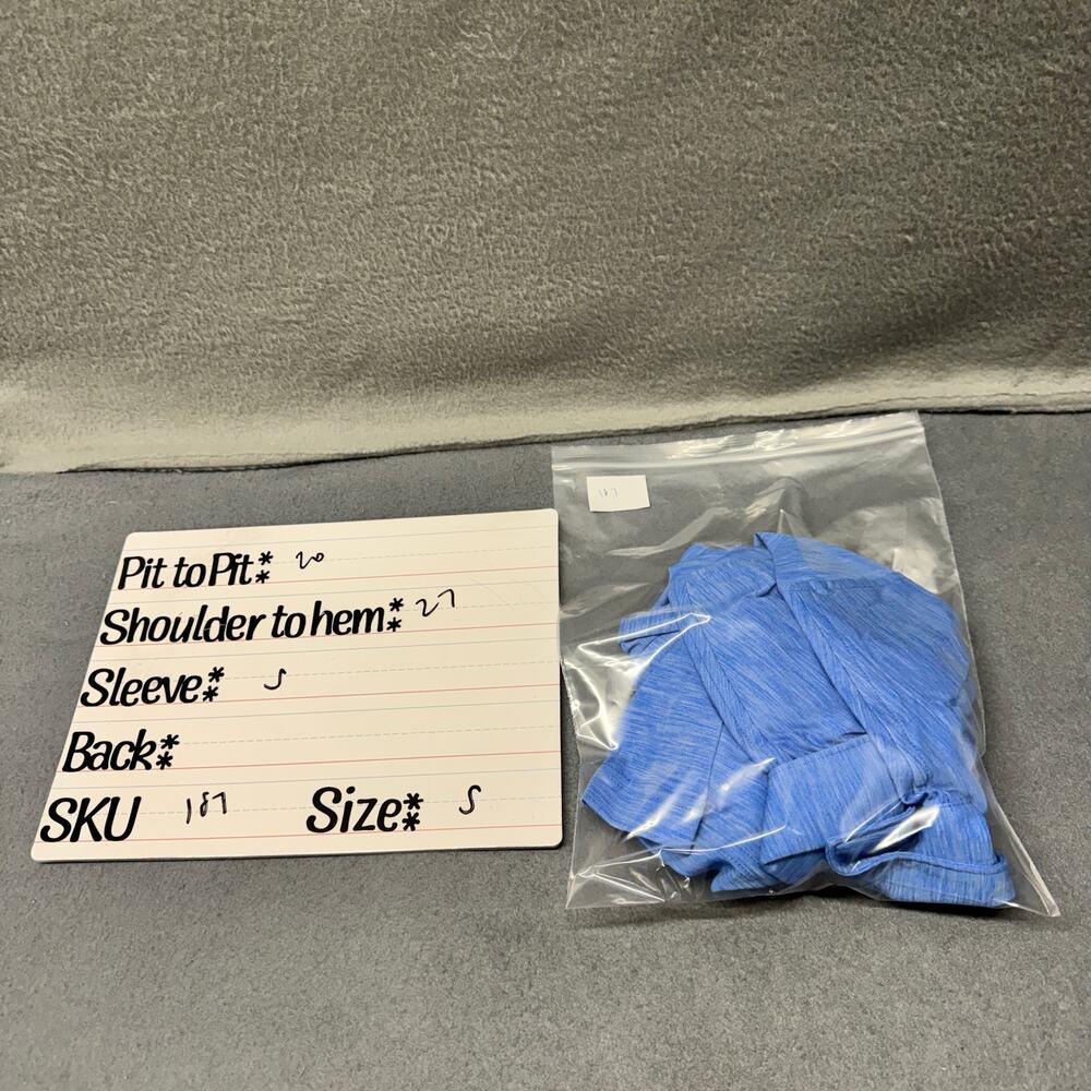 Peter Millar Polo Shirt Mens Small Blue Featherweight UPF 50+ LIBERTY NATIONAL - Picture 7 of 7